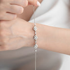 DESIGN ARMBAND aus 925 Silber - Eleganter Armband - AURIME