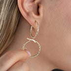 FEINE KORDELL OHRRINGE | 925 SILBER