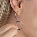 EINE BASIC OHRRINGE | 925 SILBER