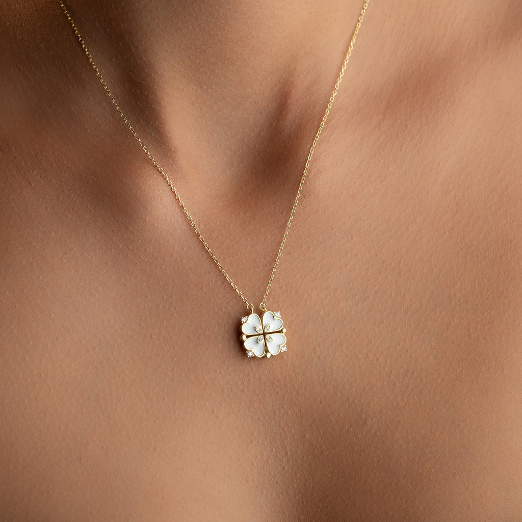 PEVE HEART KETTE aus 925 Silber - Eleganter Halskette - AURIME