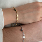 PUZZLE HERZ PARTNERARMBAND | 925 SILBER