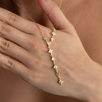 STERN Y KETTE aus 925 Silber - Eleganter Halskette - AURIME