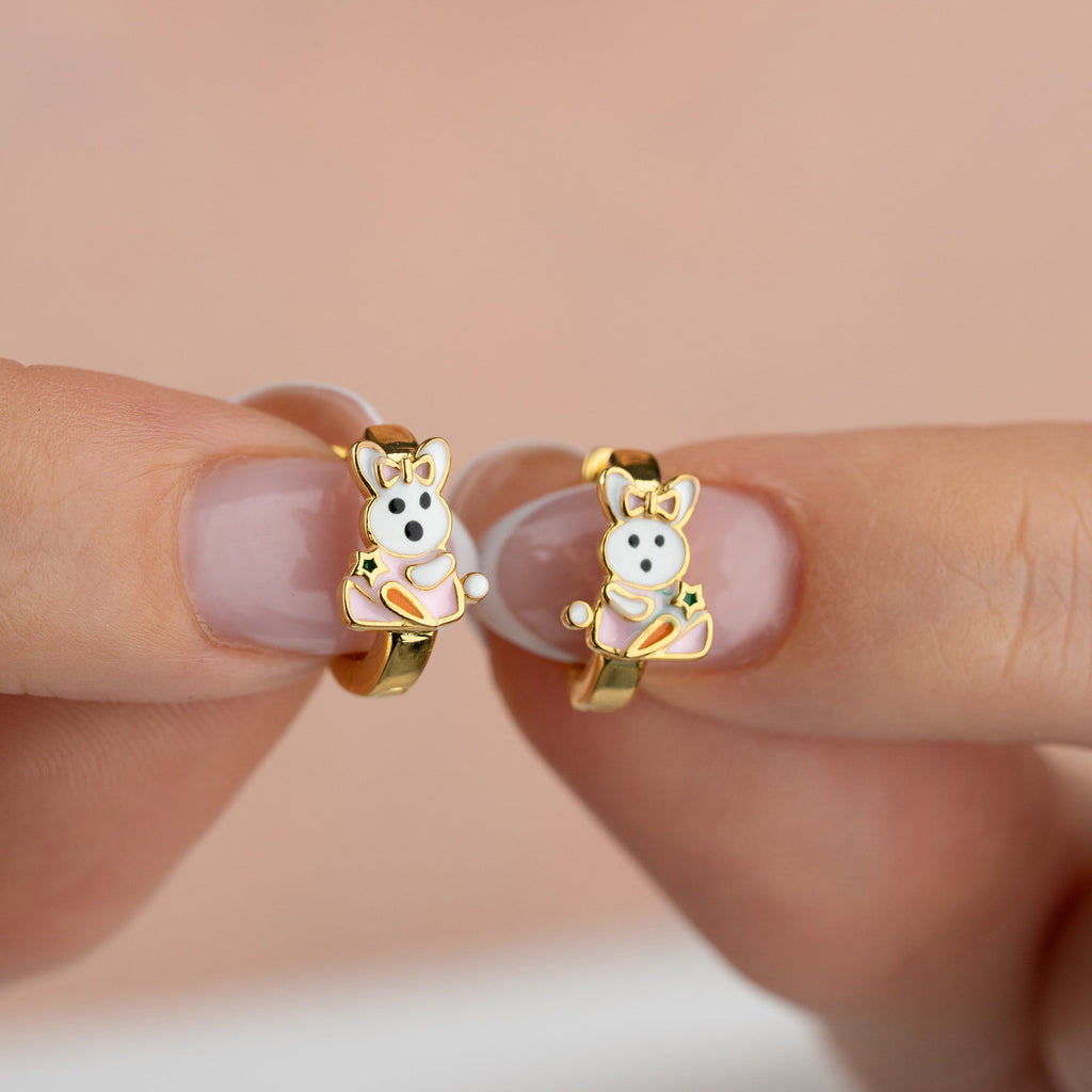 MINI-HASE OHRRINGE | 925 SILBER