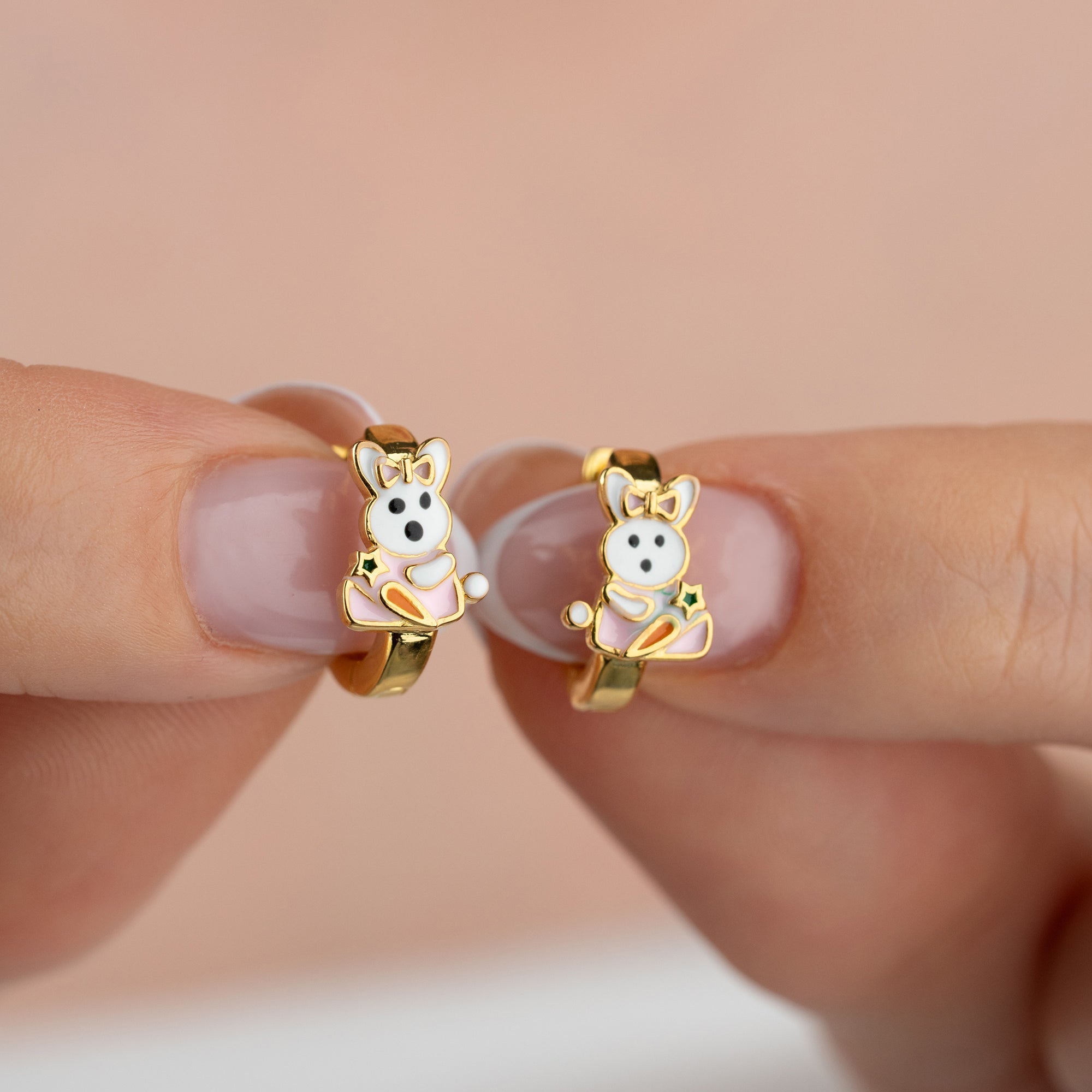 MINI-HASE OHRRINGE | 925 SILBER
