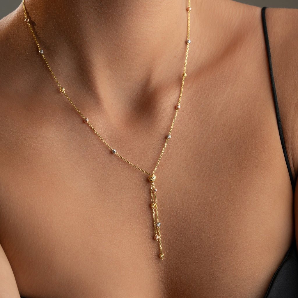 DORIKA Y KETTE aus 925 Silber - Eleganter Halskette - AURIME