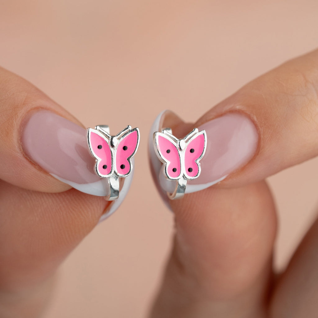 MINI-SCHMETTERLING OHRRINGE | 925 SILBER