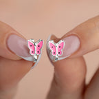 MINI-SCHMETTERLING OHRRINGE | 925 SILBER