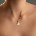 Silberne BIG STAROX Kette aus 925er Silber von AURIME, detailreiche Kettenkette mit Sternanhänger, Nahaufnahme