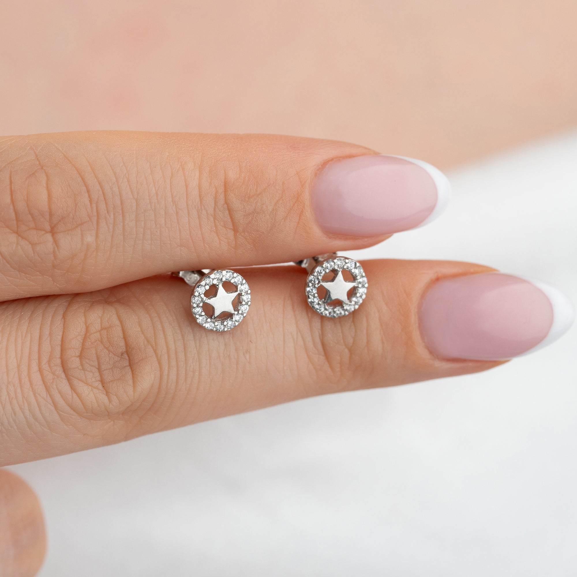 MINI-STERN OHRRINGE | 925 SILBER
