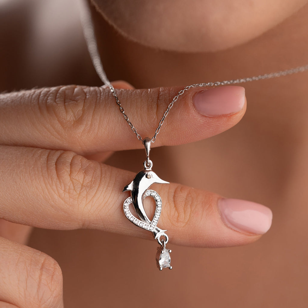 DELPHIN HALSKETTE | 925 SILBER