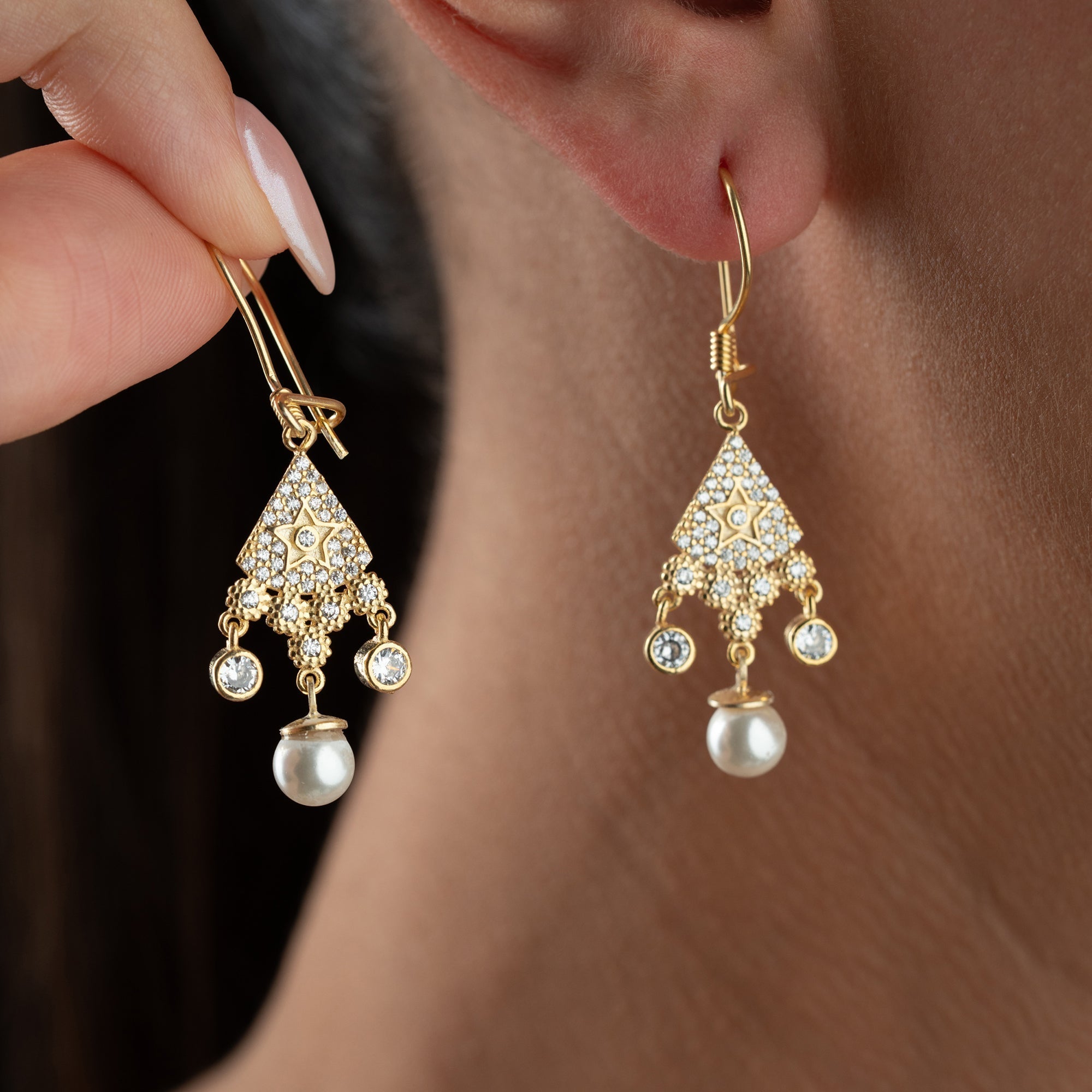KAHI OHRRINGE aus 925 Silber - Eleganter Ohrringe - AURIME