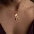 TRIO LETTER HALSKETTE | 925 SILBER