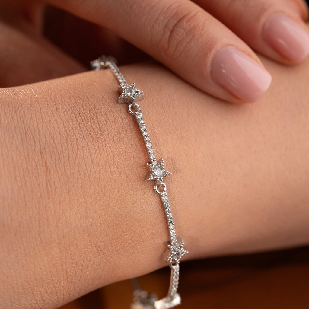 MULTISTERN ARMKETTE | 925 SILBER