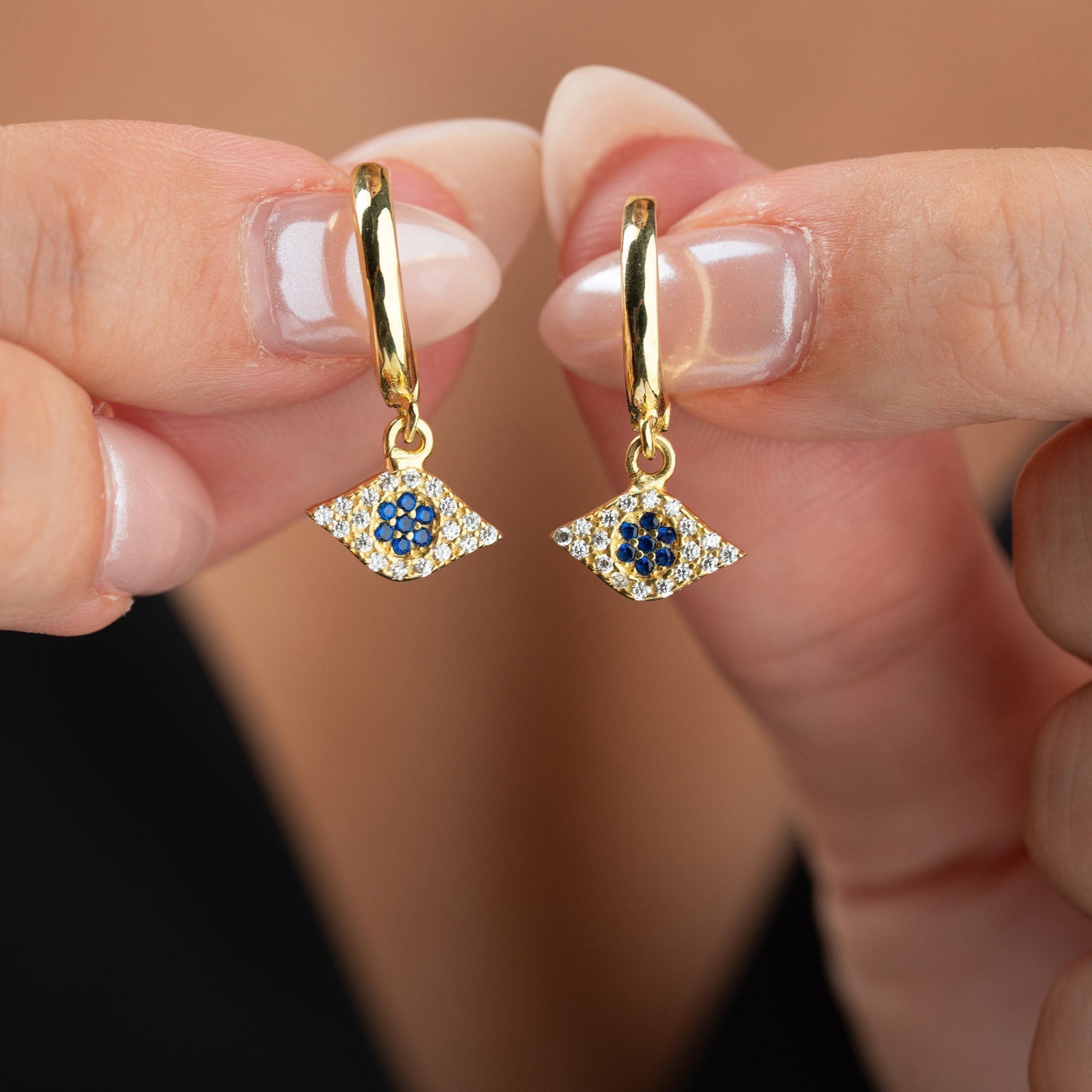 NAZAR SORE OHRRINGE aus 925 Silber - Eleganter Ohrringe - AURIME