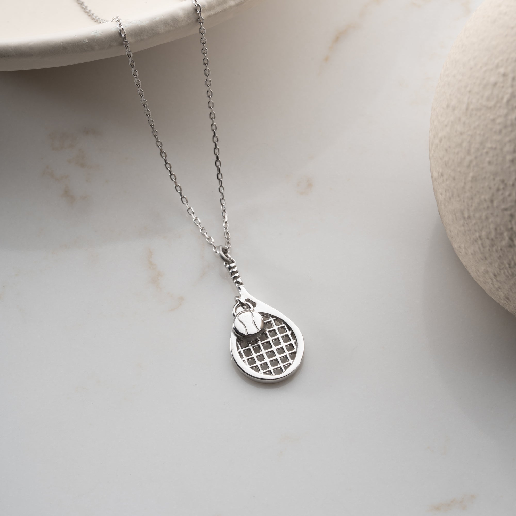 TENNIS HALSKETTE aus 925 Silber - Eleganter Halskette - AURIME