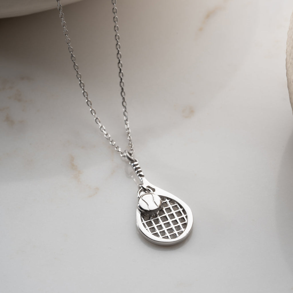 TENNIS HALSKETTE aus 925 Silber - Eleganter Halskette - AURIME