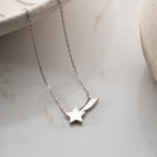 STERNSCHNUPPE HALSKETTE aus 925 Silber - Eleganter Halskette - AURIME