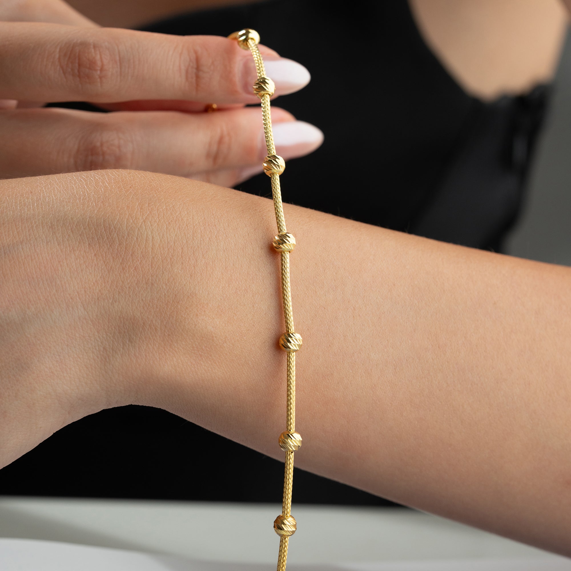 SNAKE DORIKA ARMBAND aus 925 Silber - Eleganter Armband - AURIME