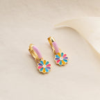 KINDER DAISY OHRRINGE aus 925 Silber - Eleganter Ohrringe - AURIME