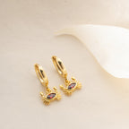 ZIRKONIA KREBS OHRRINGE aus 925 Silber - Eleganter Ohrringe - AURIME