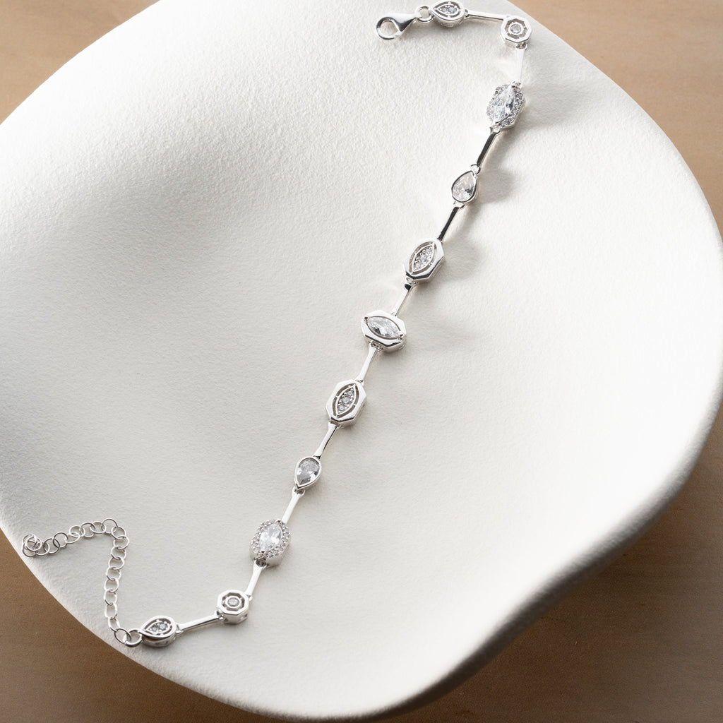 DESIGN BUNTES ARMBAND | 925 SILBER
