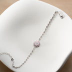 LOTUS ARMKETTE aus 925 Silber - Eleganter Halskette - AURIME