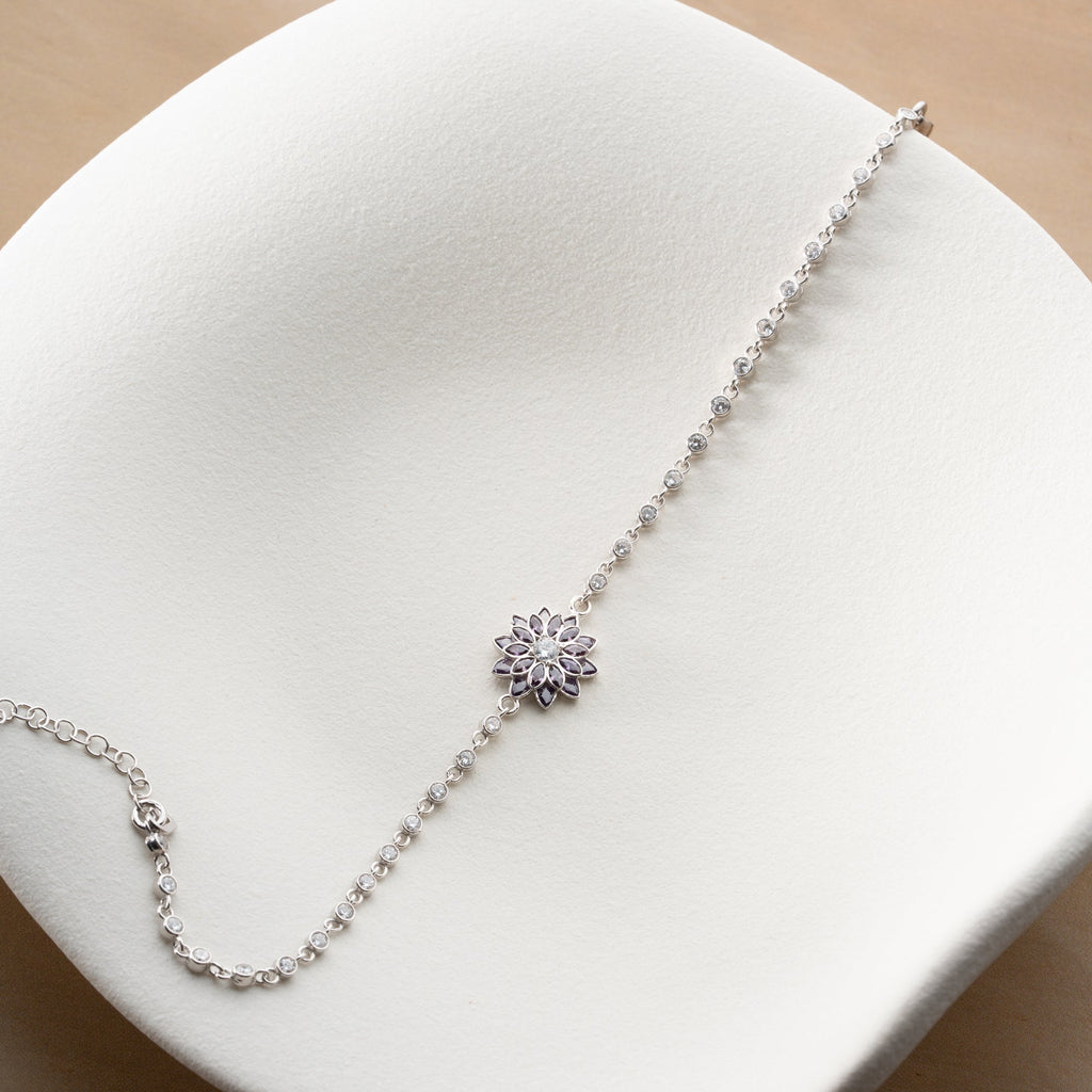 LOTUS ARMKETTE | 925 SILBER