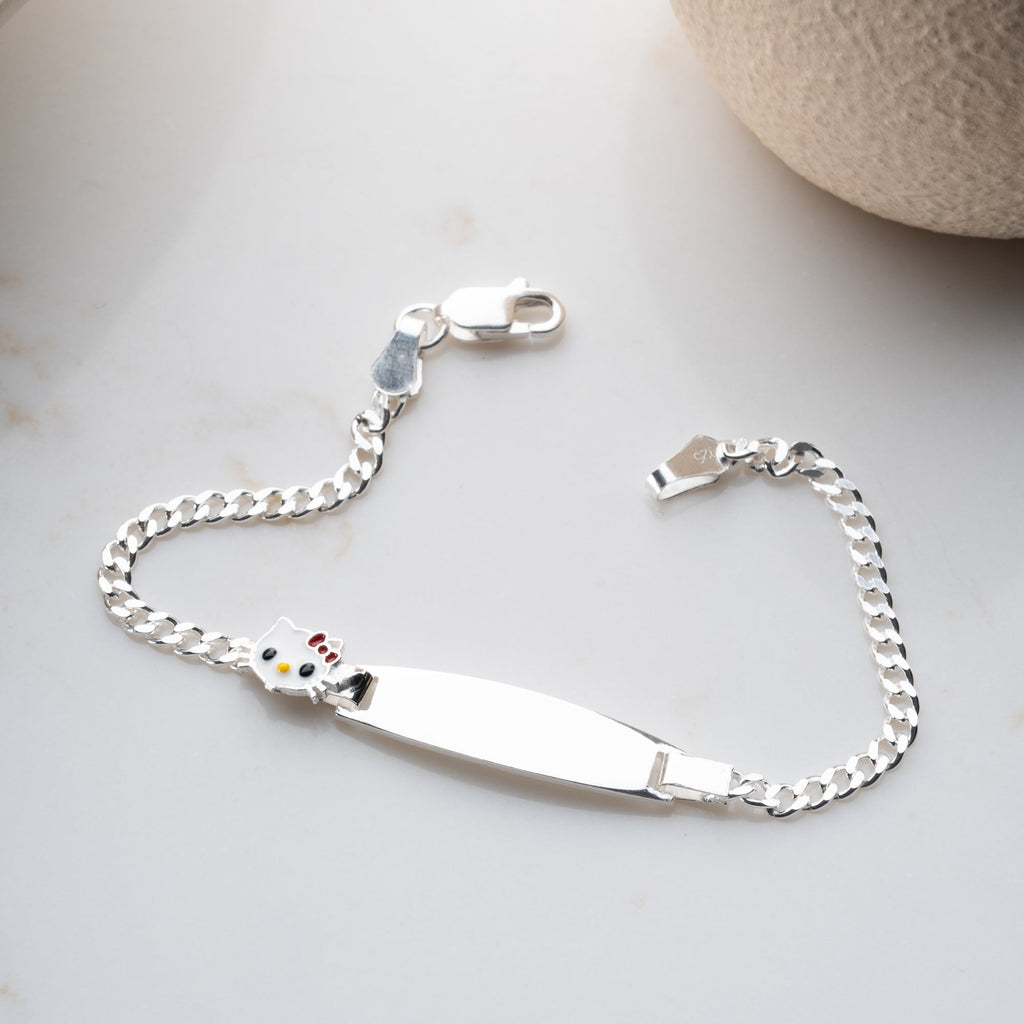 KATZE KINDER ARMBAND | 925 SILBER
