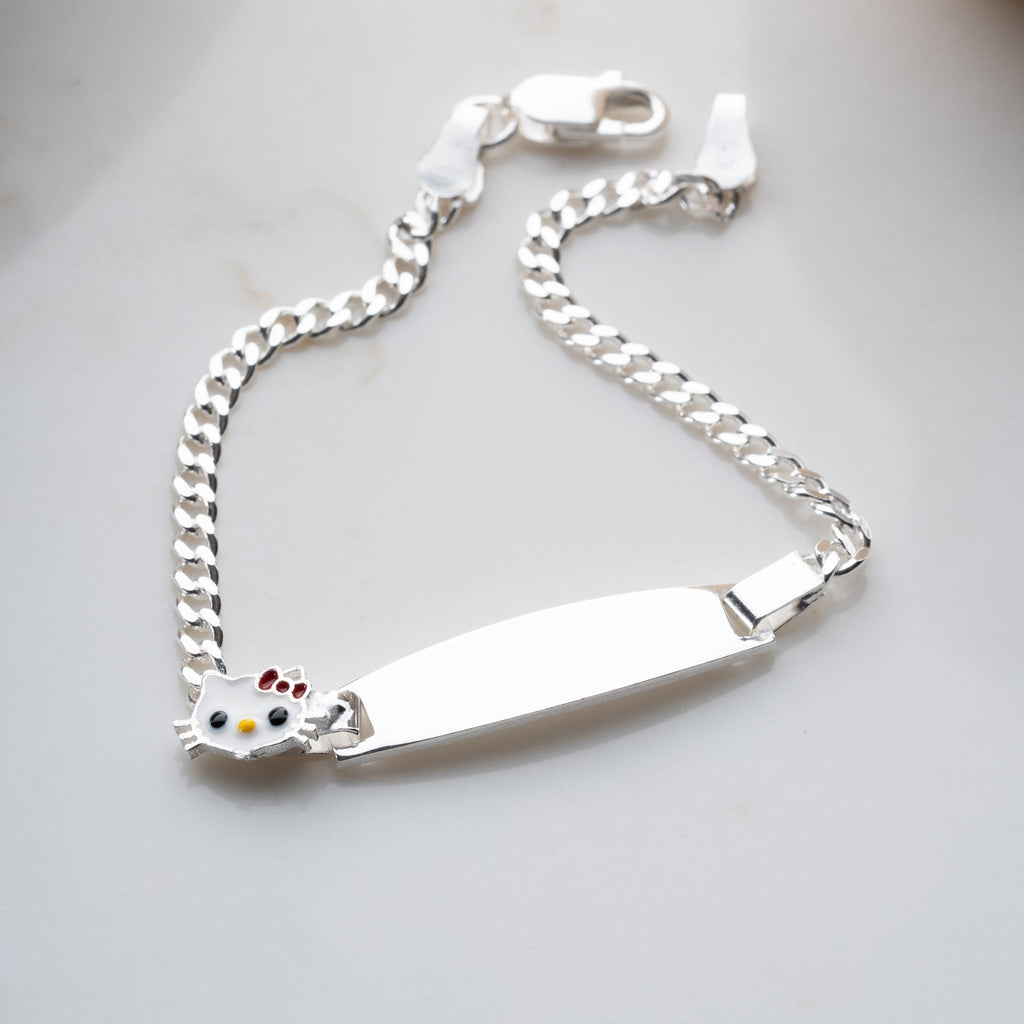 KATZE KINDER ARMBAND | 925 SILBER