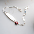 MARIENKÄFER KINDER ARMBAND | 925 SILBER