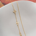 TRIO BASIC LETTER HALSKETTE | 925 SILBER