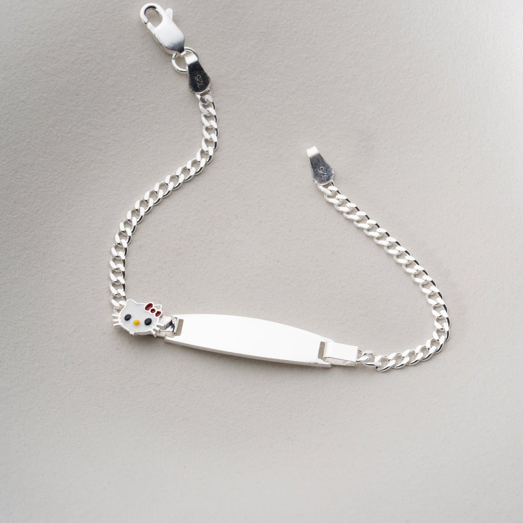 KATZE KINDER ARMBAND | 925 SILBER