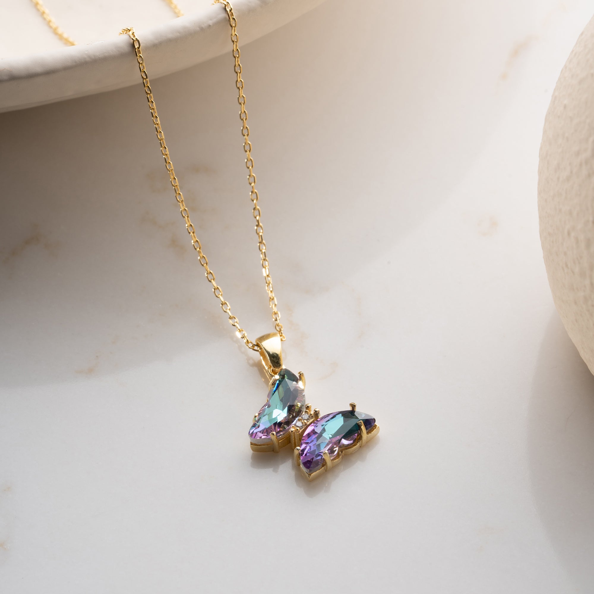 VELA HALSKETTE aus 925 Silber - Eleganter Halskette - AURIME