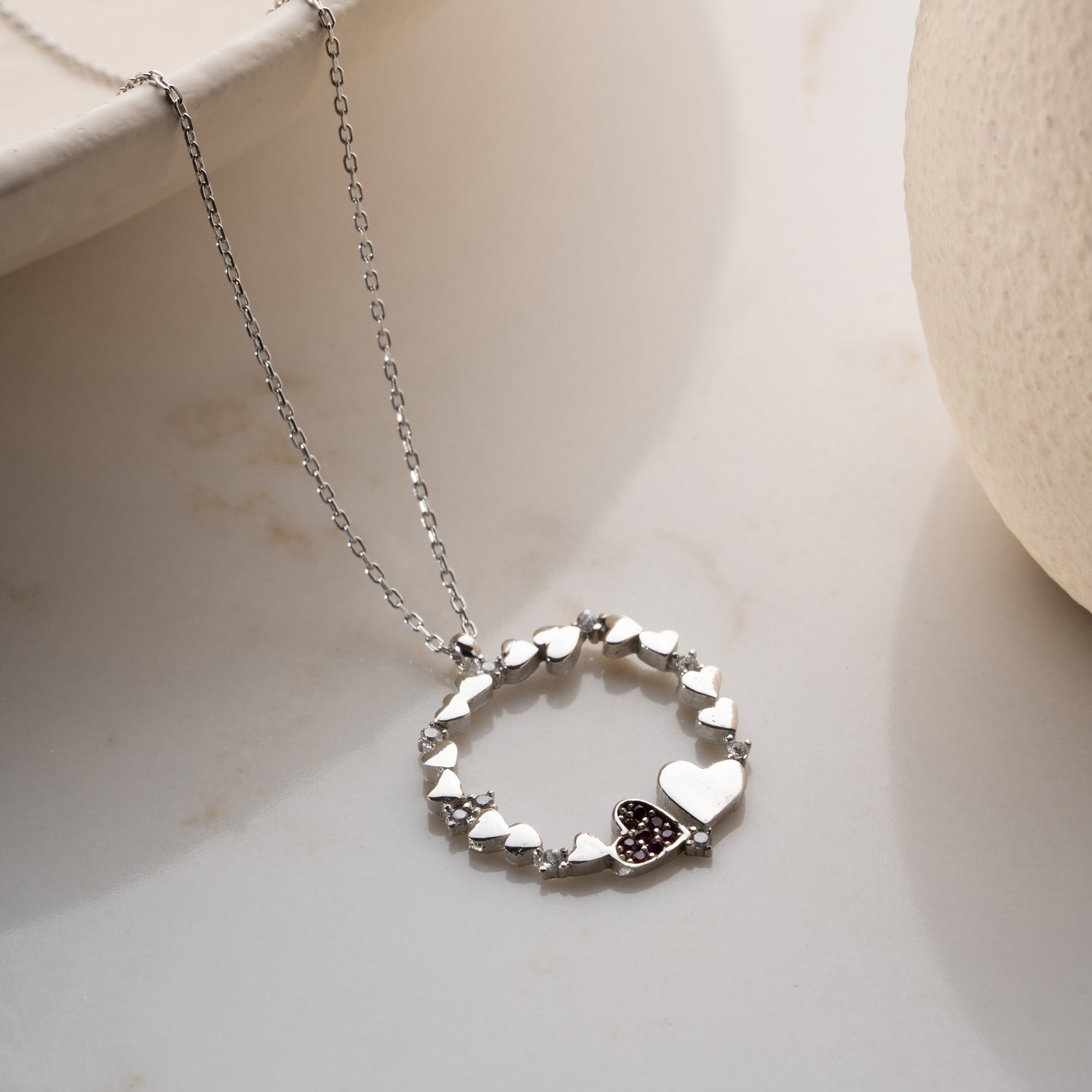 SAGE HALSKETTE aus 925 Silber - Eleganter Halskette - AURIME