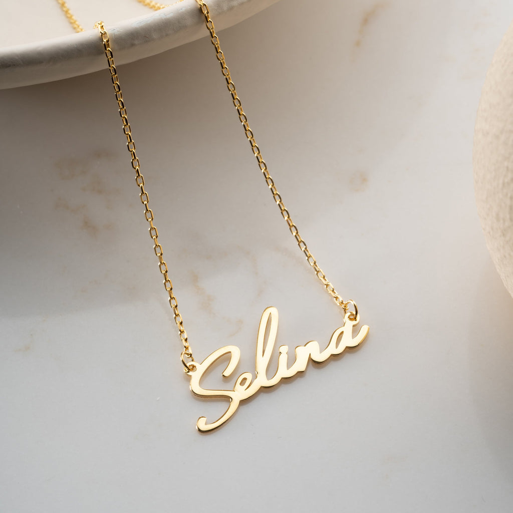 NAMENSKETTE SCHRIFTART CAPETOWN | 925 SILBER