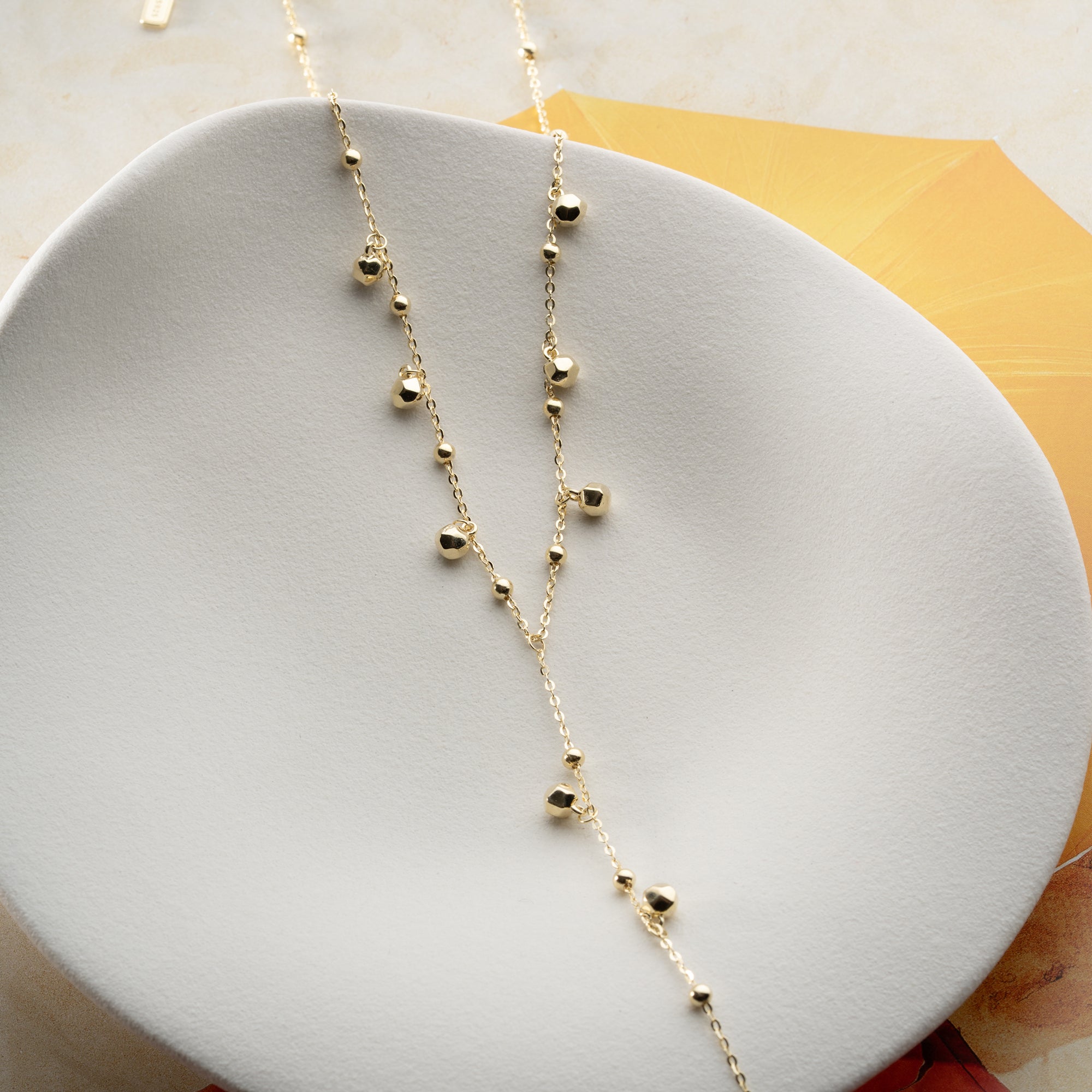 ELUNE Y HALSKETTE aus 925 Silber - Eleganter Halskette - AURIME