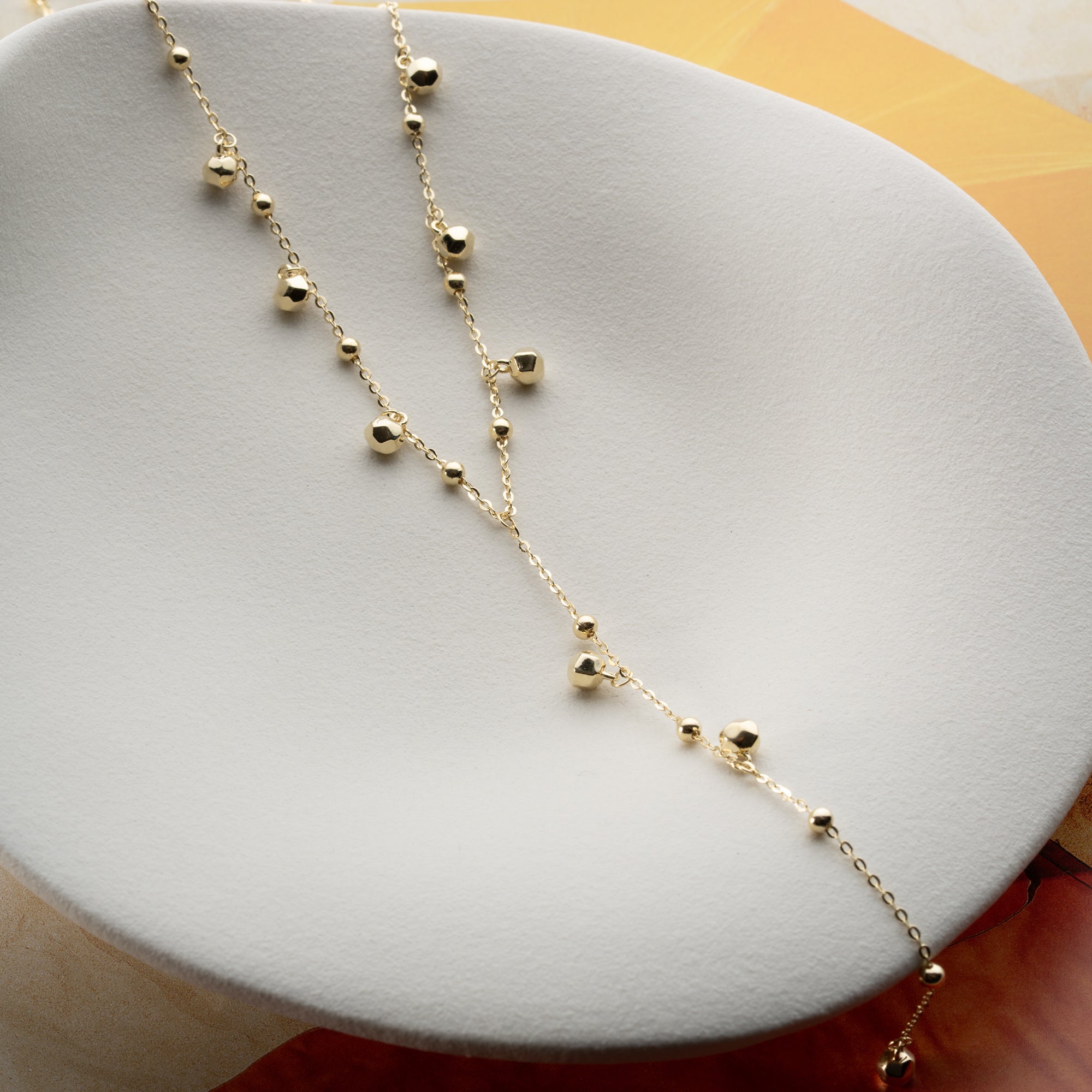 ELUNE Y HALSKETTE aus 925 Silber - Eleganter Halskette - AURIME