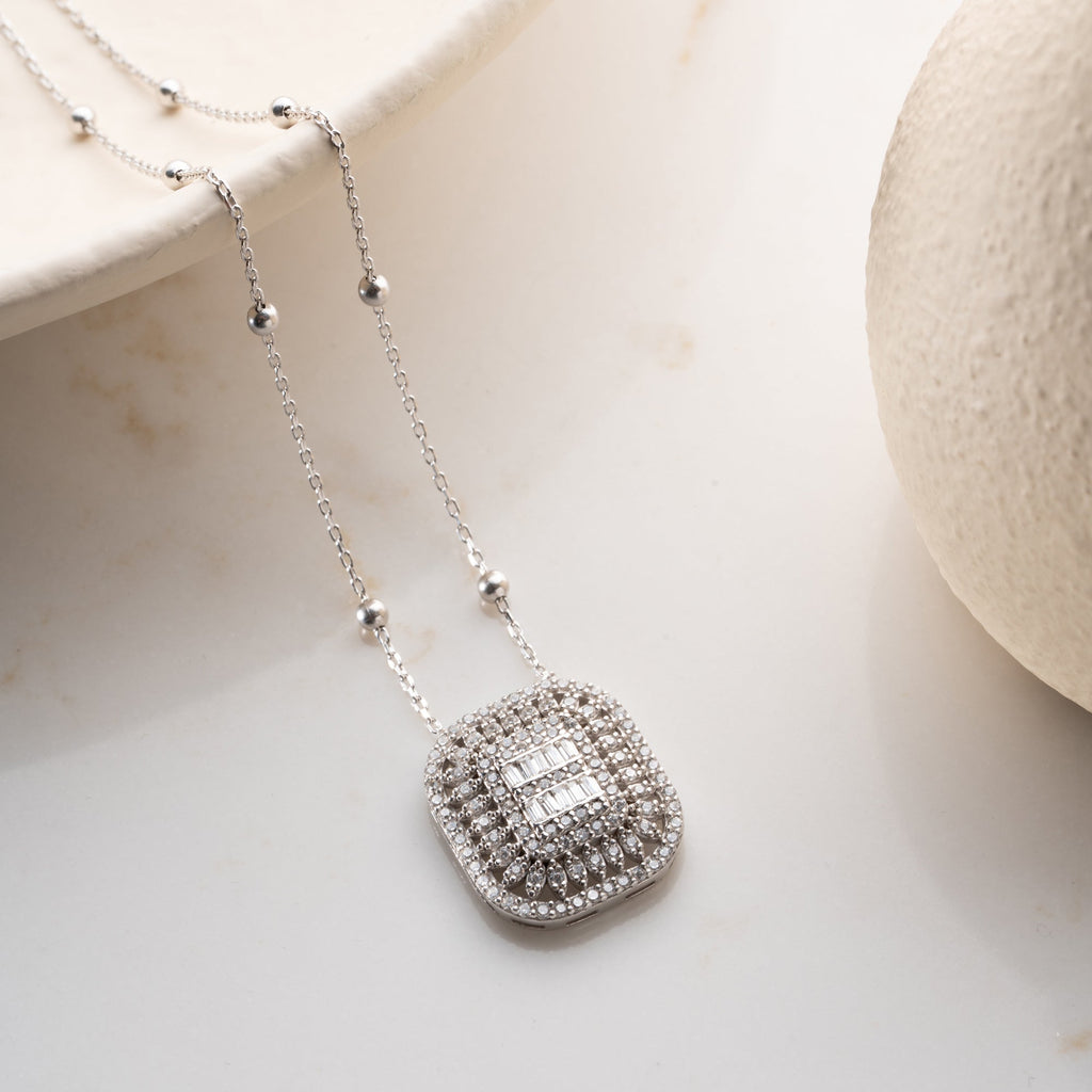 ATHENA HALSKETTE aus 925 Silber - Eleganter Halskette - AURIME
