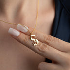 INITIALEN COMBO HALSKETTE aus 925 Silber - Eleganter Halskette - AURIME