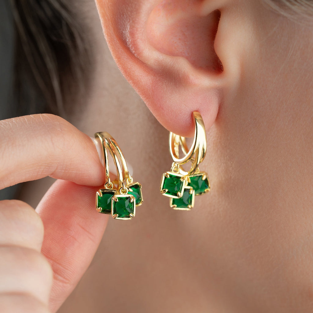 ELLEA OHRRINGE aus 925 Silber - Eleganter Ohrringe - AURIME