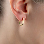 LYSA OHRRINGE aus 925 Silber - Eleganter Ohrringe - AURIME
