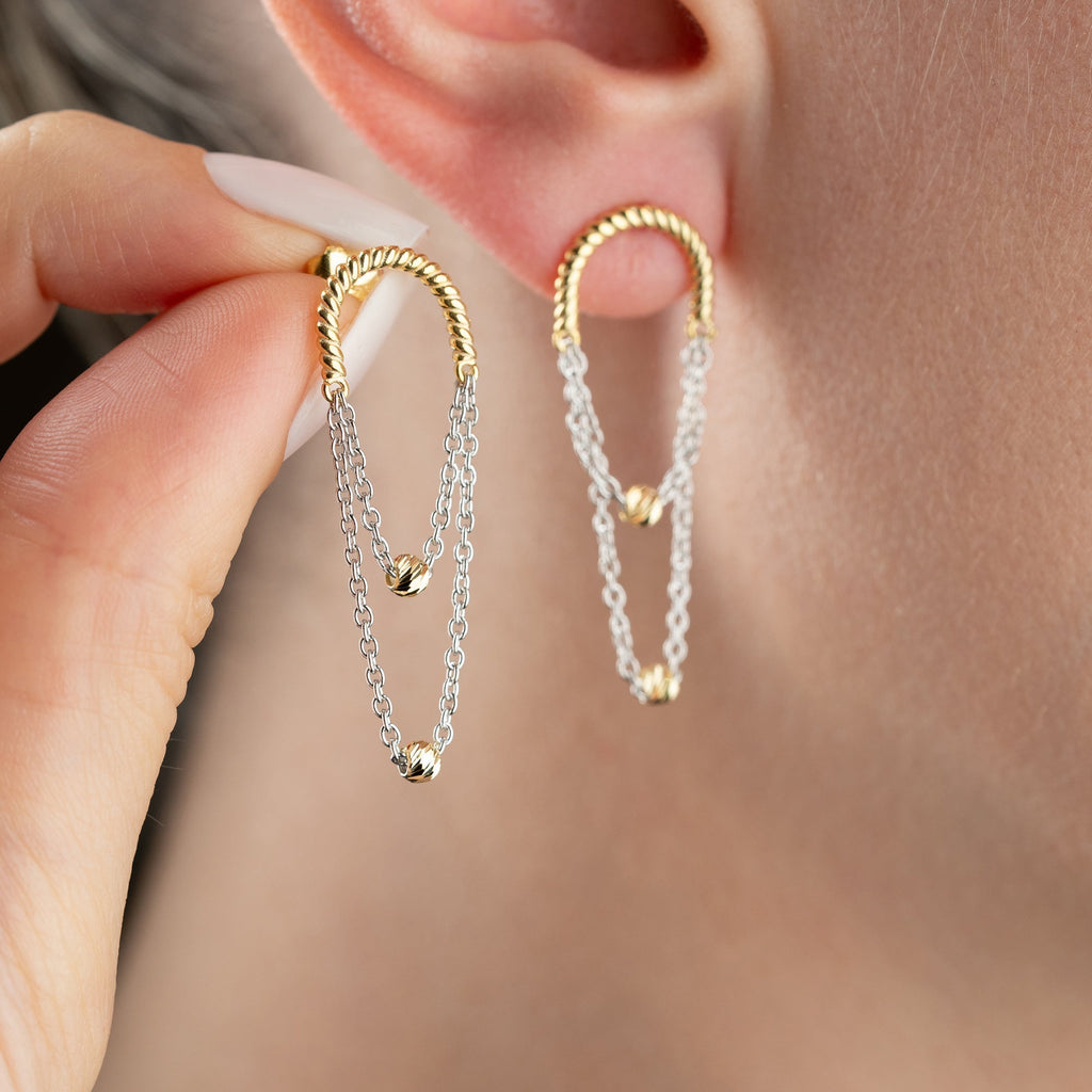 SYLÈ OHRRINGE aus 925 Silber - Eleganter Ohrringe - AURIME