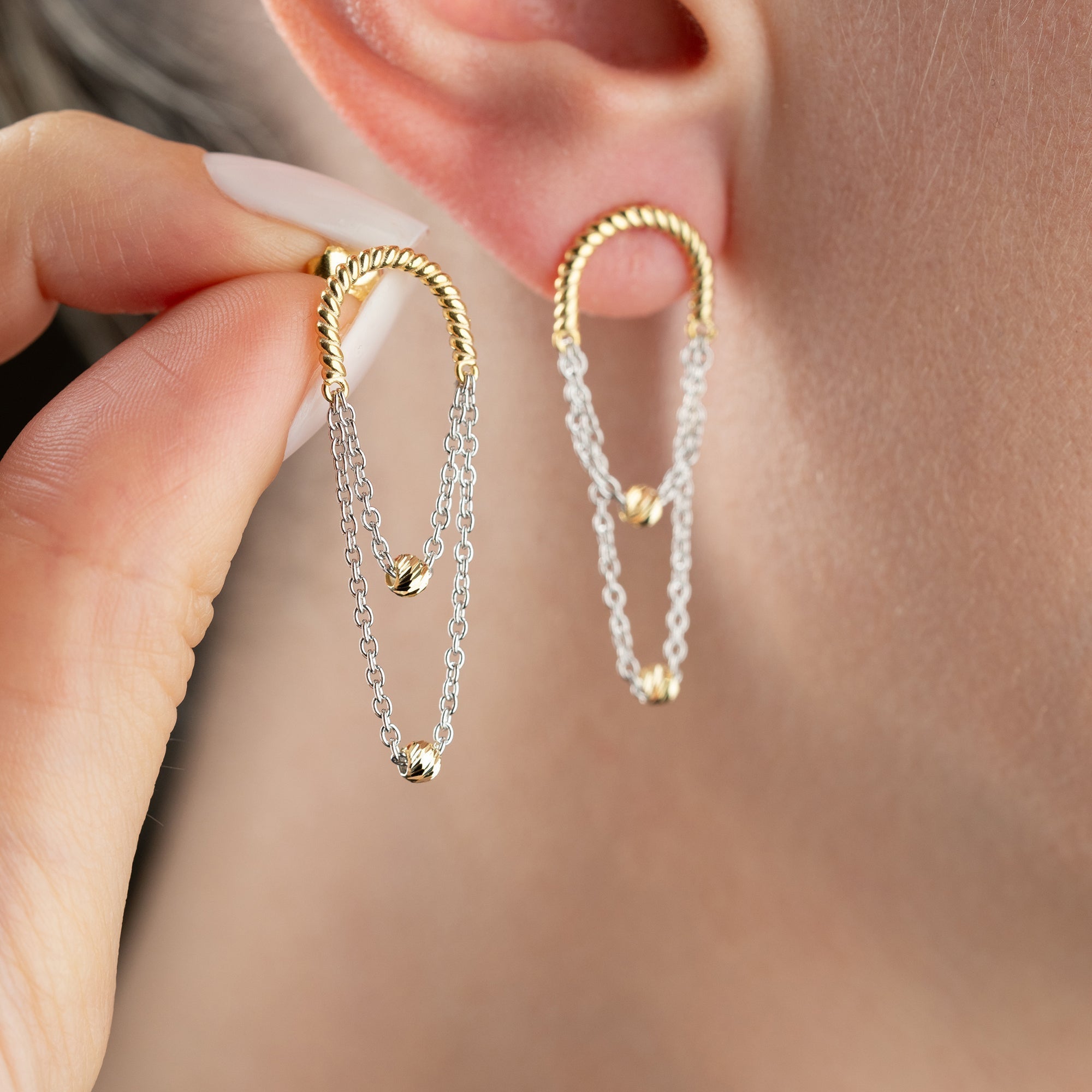 SYLÈ OHRRINGE aus 925 Silber - Eleganter Ohrringe - AURIME