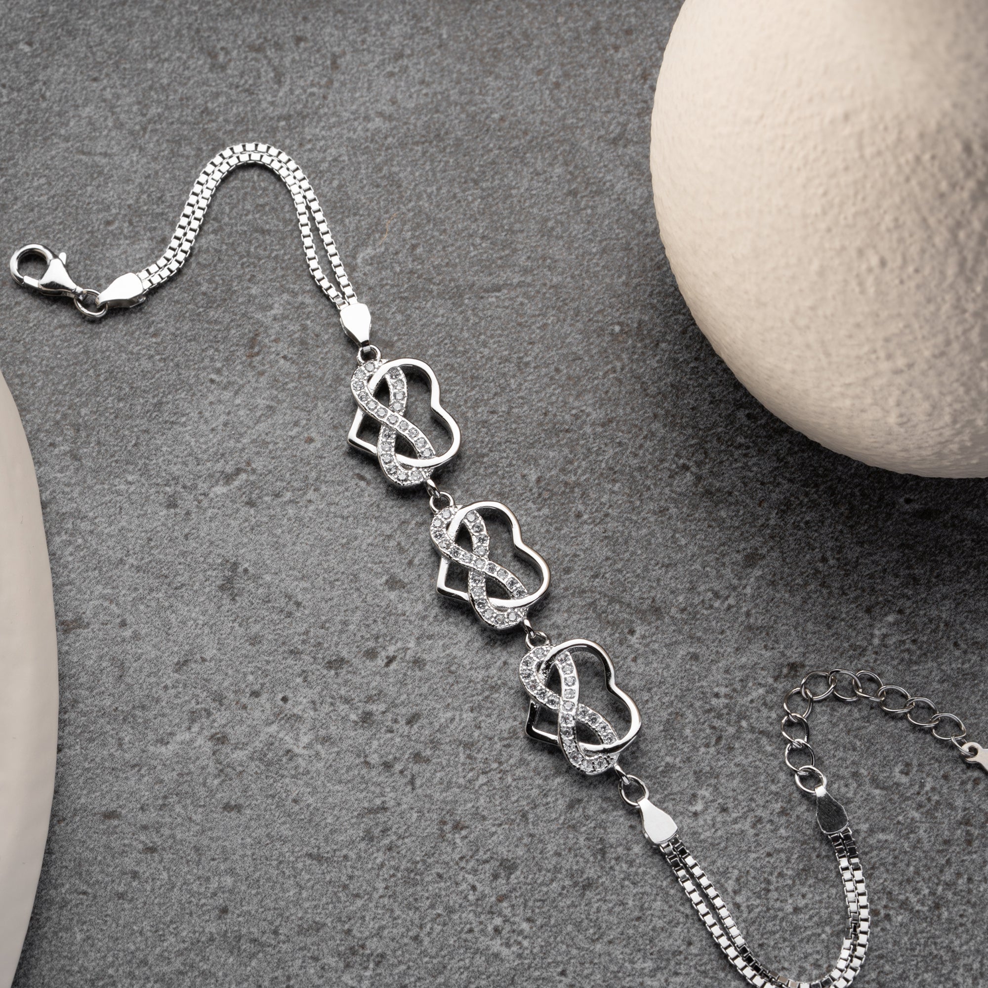 INFINITY ARMBAND | 925 SILBER