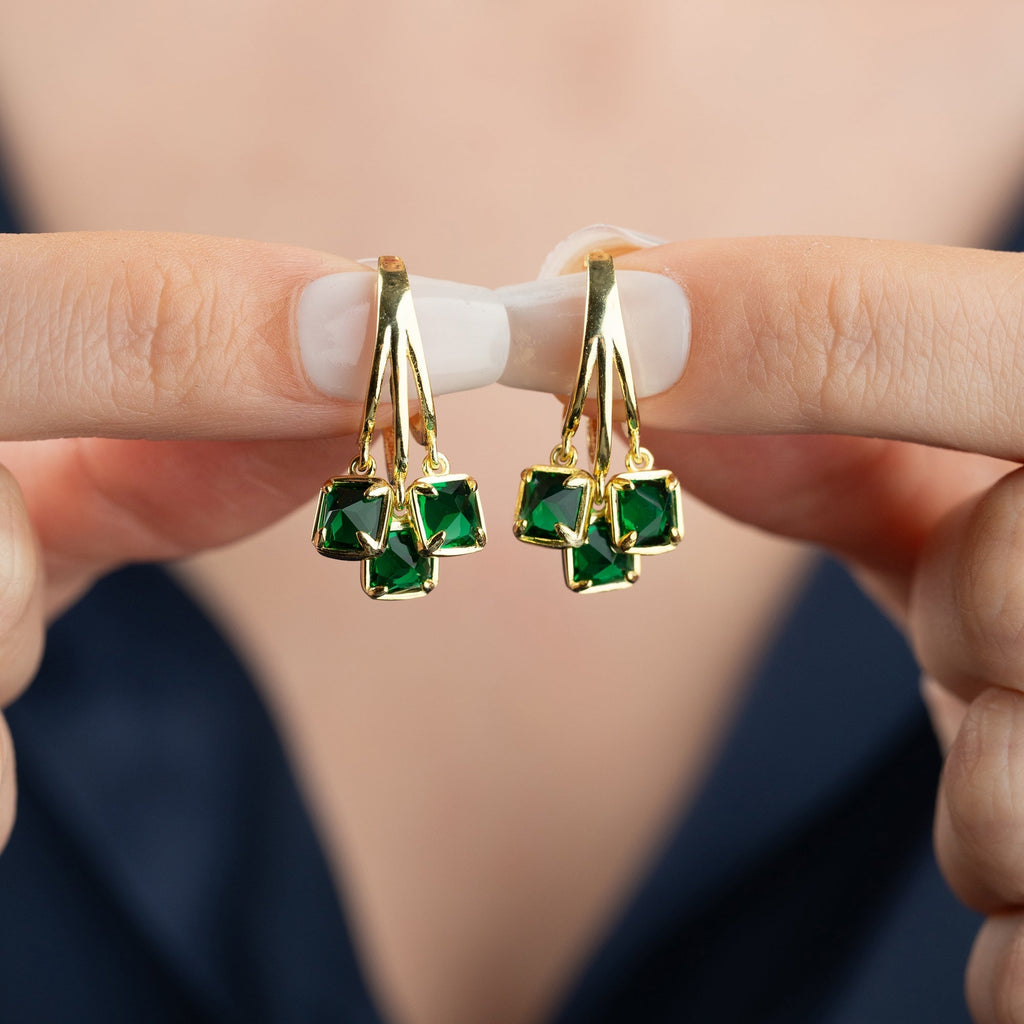 ELLEA OHRRINGE aus 925 Silber - Eleganter Ohrringe - AURIME