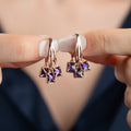 RUNA Ohrringe aus 925 Silber von AURIME, detailreiche silberne Ohrschmuck mit eleganten Design.
