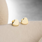 MINI HERZ OHRRINGE aus 925 Silber - Eleganter Ohrringe - AURIME