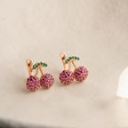 CHERRY OHRRINGE aus 925 Silber - Eleganter Ohrringe - AURIME