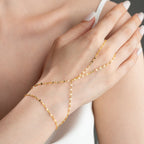 MEZZO HANDKETTE aus 925 Silber - Eleganter Halskette - AURIME