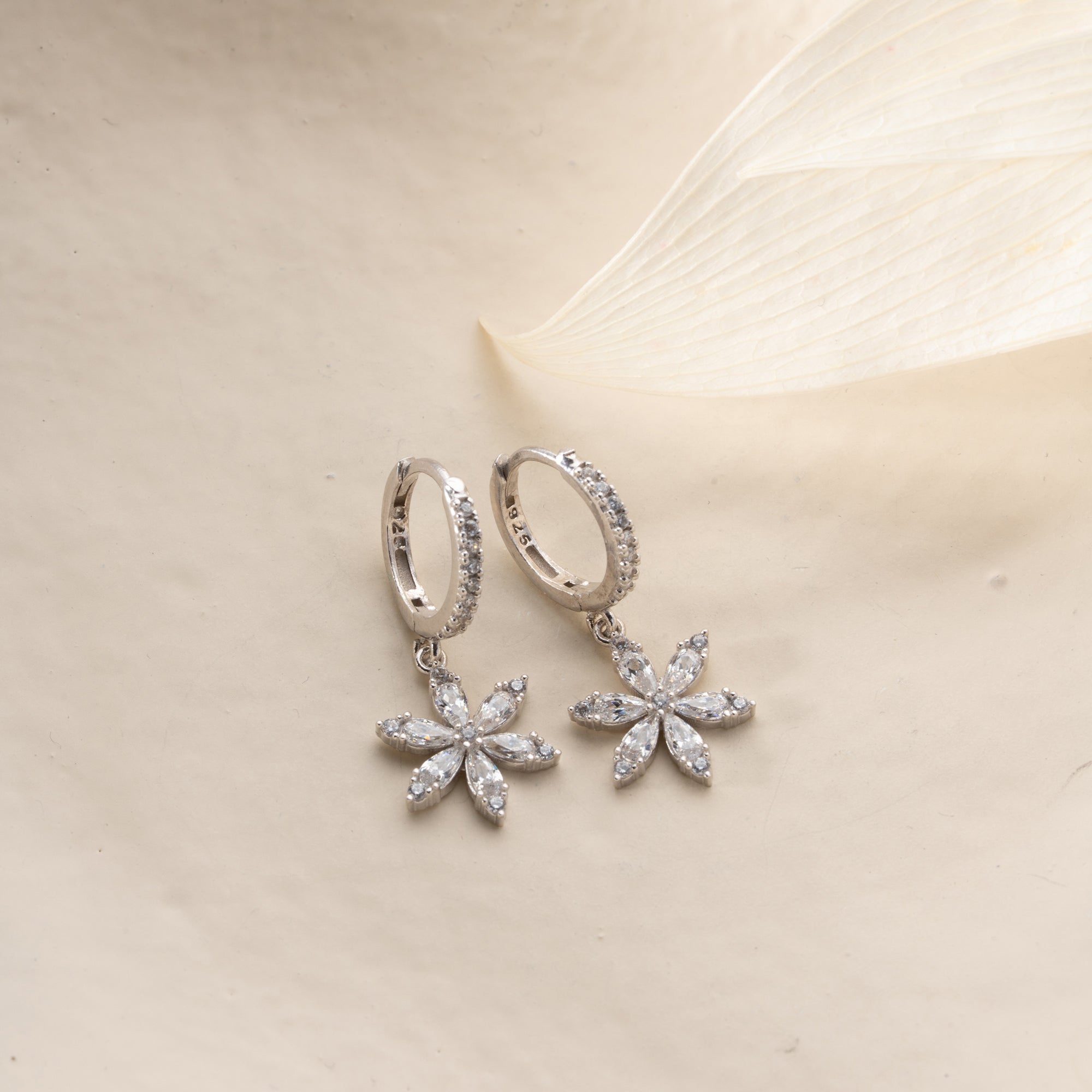 POLARIS OHRRINGE | 925 SILBER